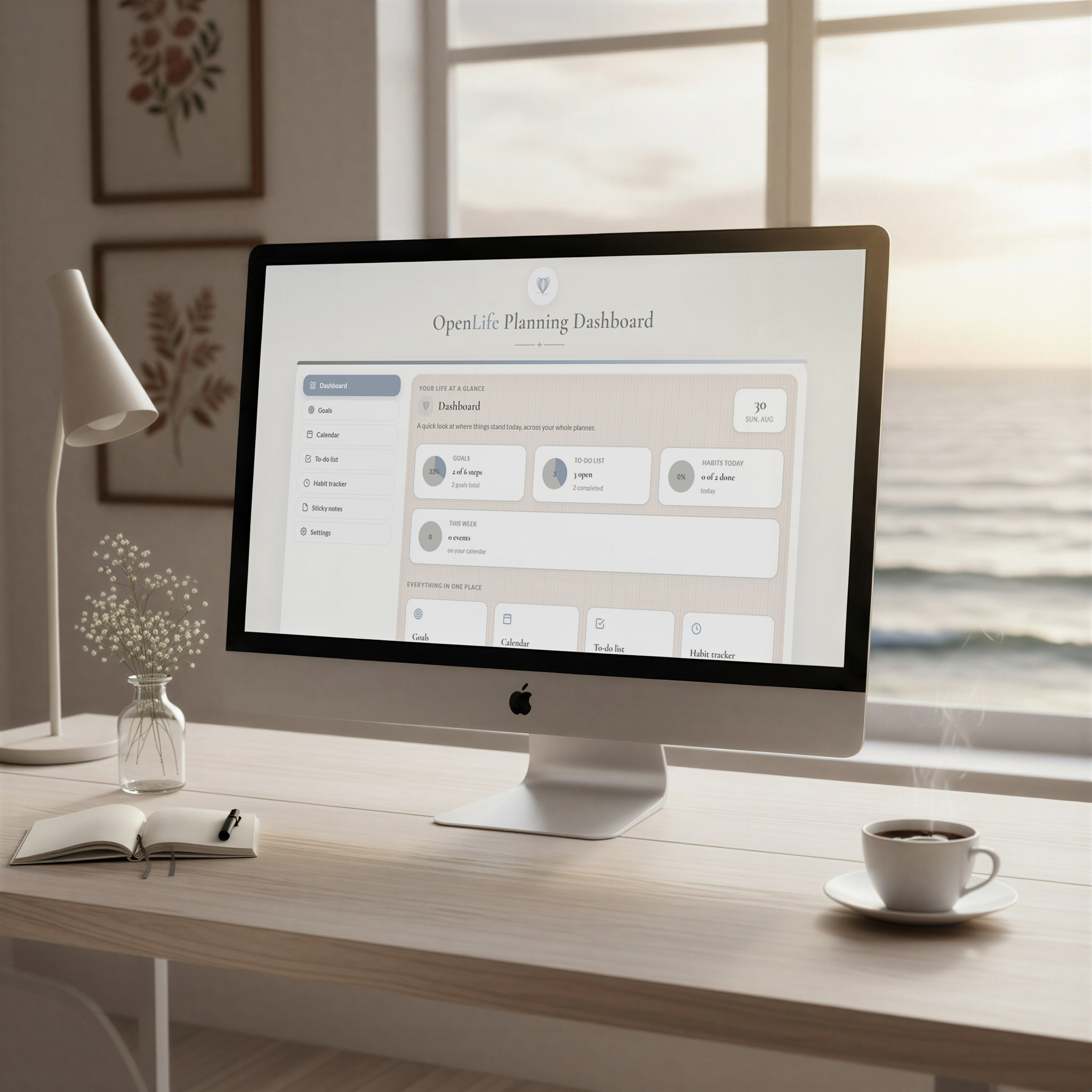 OpenLife Planning Dashboard screenshot